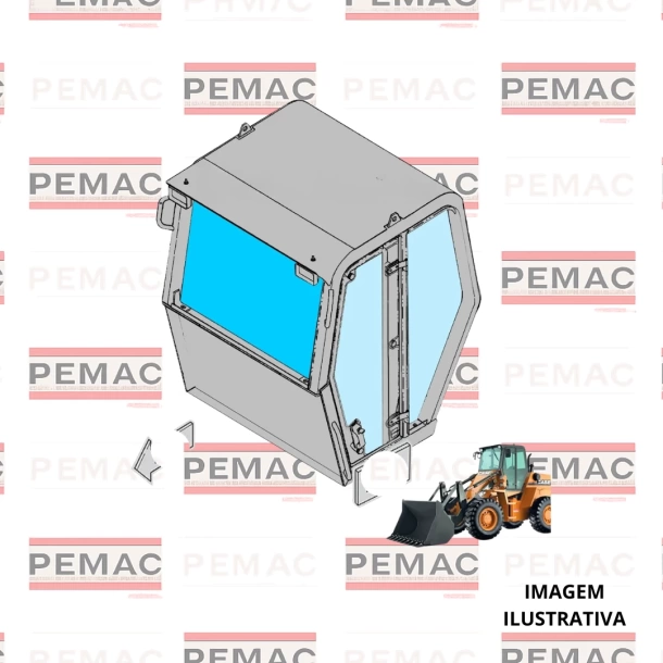 VIDRO CASE W20E NOVA FRONTAL 87603363