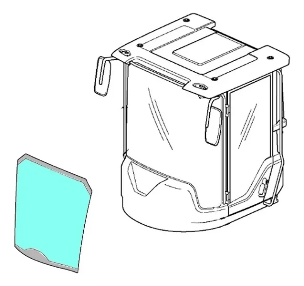 VIDRO FRONTAL 15079714